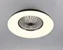 Loftlampe med indbygget højtaler og ventilator