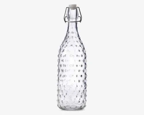 Glas Flaske 1000 ml Ass.