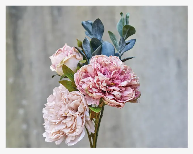 Stilk Rose Lyserød H.44 cm 