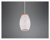 Pendel Bidar Hvid Ø.15 cm 