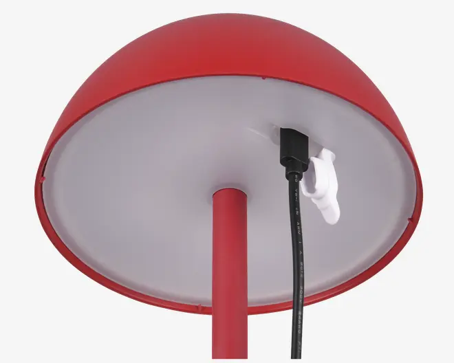 Bordlampe Ricardo rød H.30 cm 