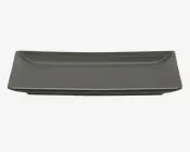 Quadro Tallerken Rektangulær 30x20 cm Sort