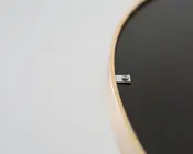 Spejl alu cirkel guld Ø.50 cm 