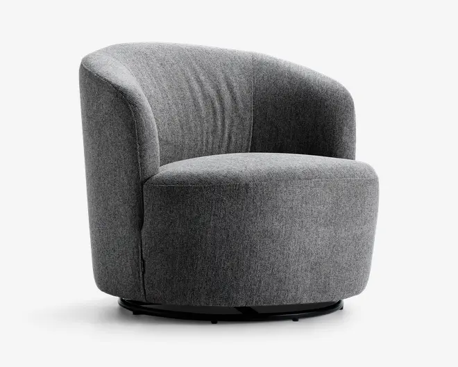 Lænestol med drejefunktion