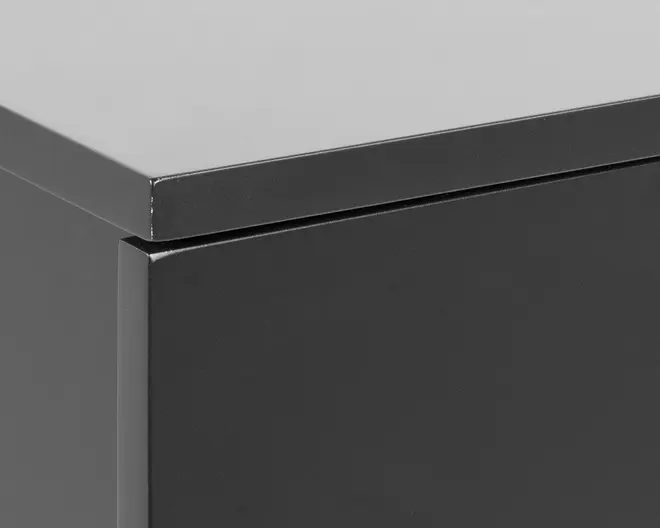 Sengebord Avignon med 1 skuffe sort