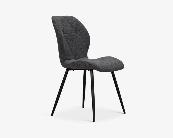 Spisebordsstol style i antracit