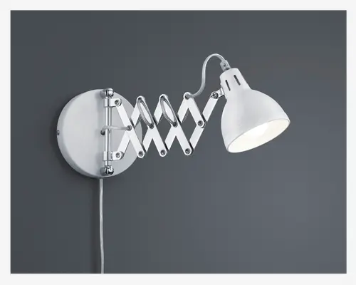 Væglampe Scissor Hvid Ø.15 cm