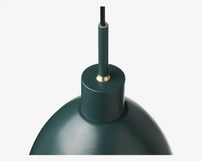 Loftlampe Rock grøn Ø.20 cm