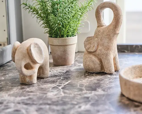 Figur elefant cement 13x8x11 cm