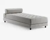 Daybed Eva beige møbelstof