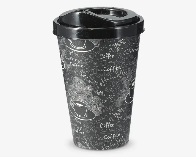To-go kop plast ass 400 ml