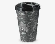 To-go kop plast ass 400 ml 