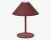 /bordlampe-hygge-roedbrun-h-25-cm