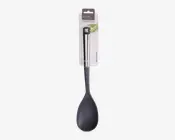 Serveringsske sort L.34 cm