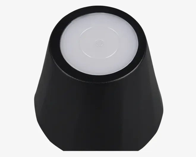 Bordlampe Diaz mat sort H.21 cm