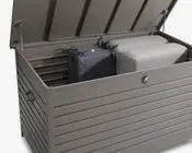 Hyndeboks lys grå 830 L