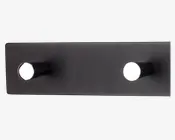 Knagerække Melody 4 inox/krom