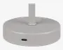 Bordlampe Jeff grå H.30 cm 