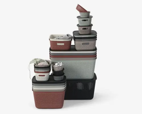 Låg Basket Sort 0,8 L