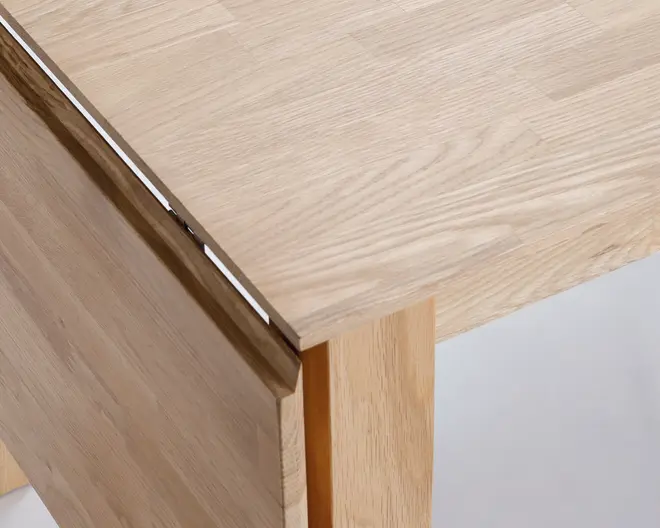 Spisebord med Klap B.80 x L.120 cm