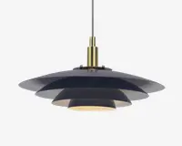 Pendel Bretagne grå Ø.37,8 cm 