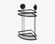 Badeværelseshylde hjørne H.37 cm