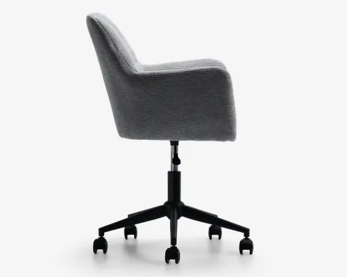 Kontorstol beige møbelstof