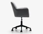 Kontorstol beige møbelstof