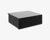 Sengebord Avignon med 1 skuffe sort