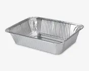 Alubakke stor med højkant 4 stk.