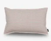 Pude striber rose 35x55 cm