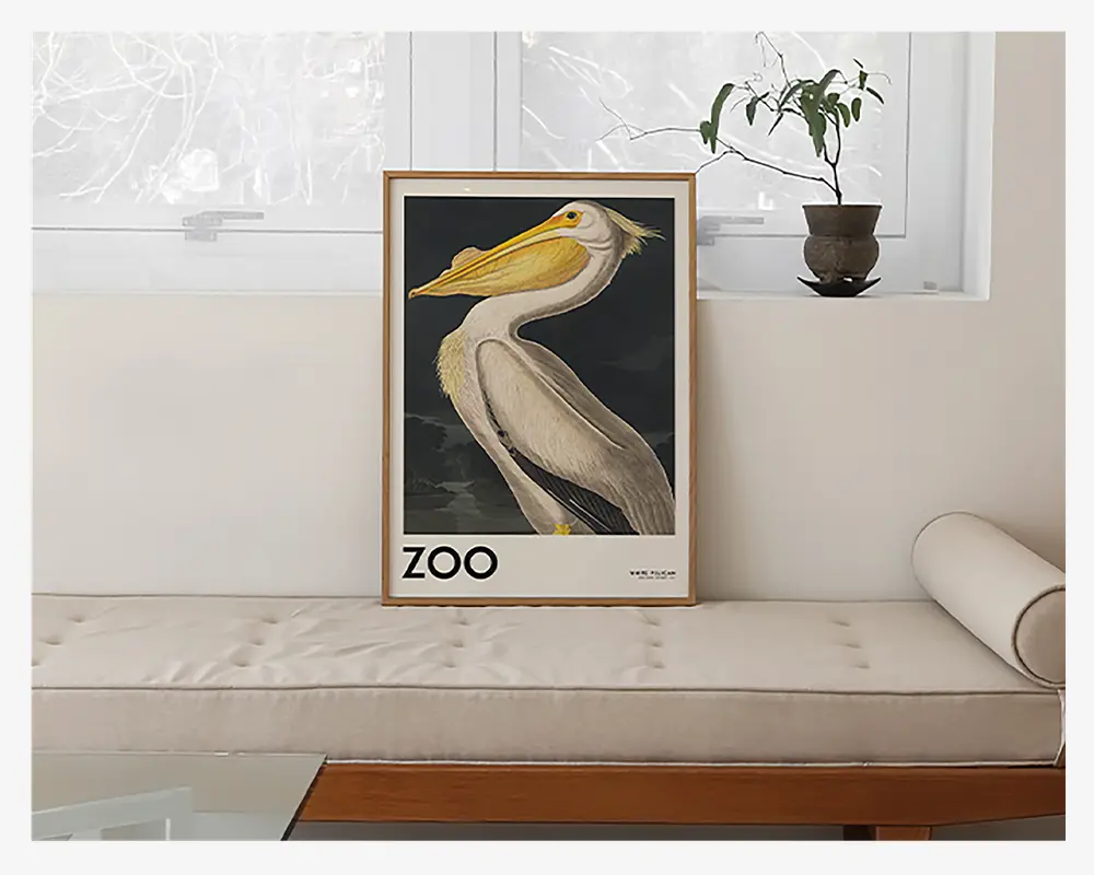 Plakat White Pelican 