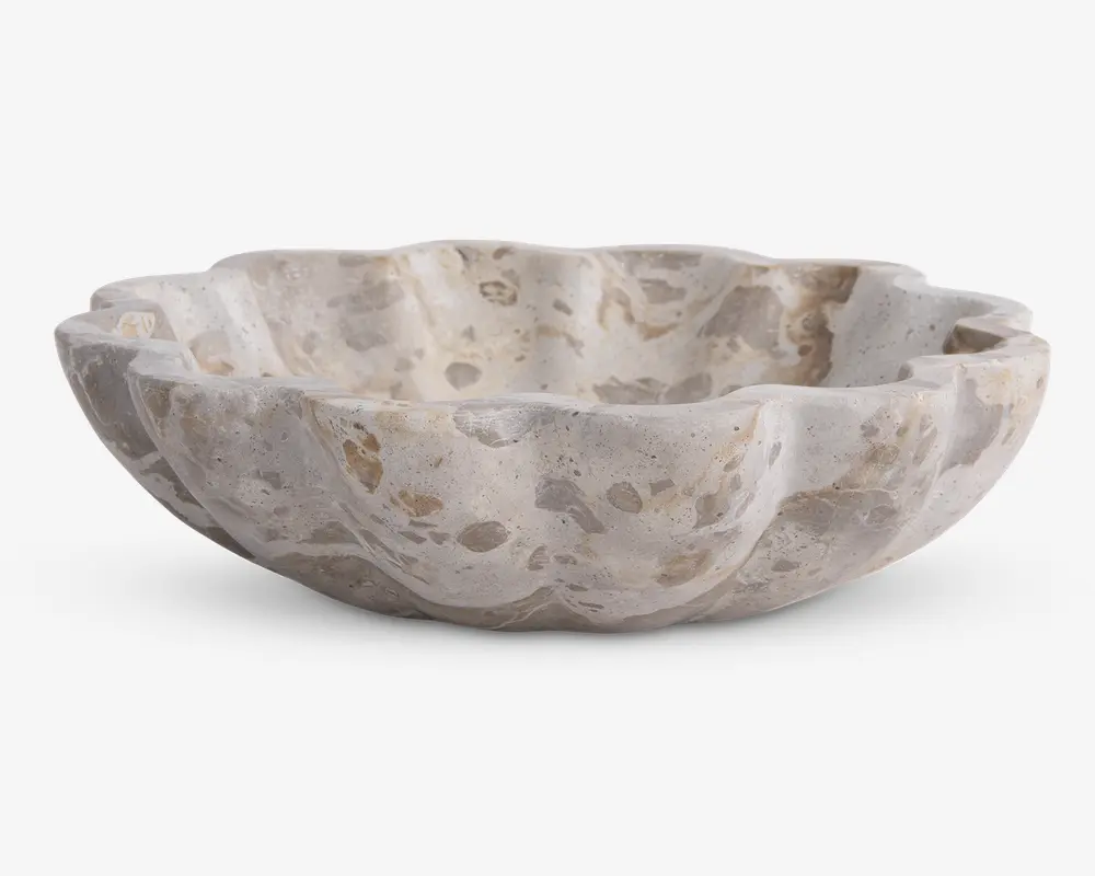 Blomster bowle marmor Ø.20 cm 