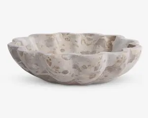 Blomster bowle marmor Ø.20 cm 