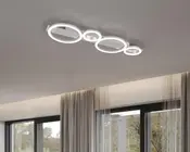 Loftlampe Lumos krom B.72,5 cm