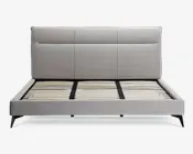 Sengeramme 180 x 200 cm grå