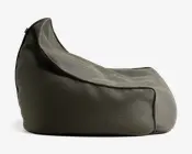 Sækkestol i grøn 3D stof