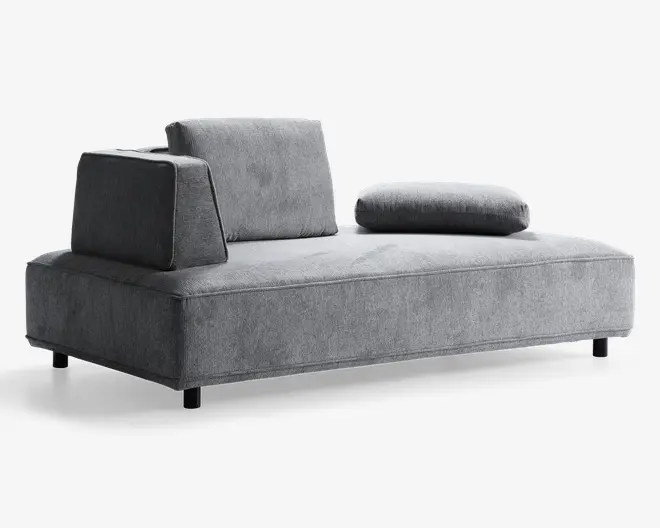 Sofa/sovesofa med løse rygstykker