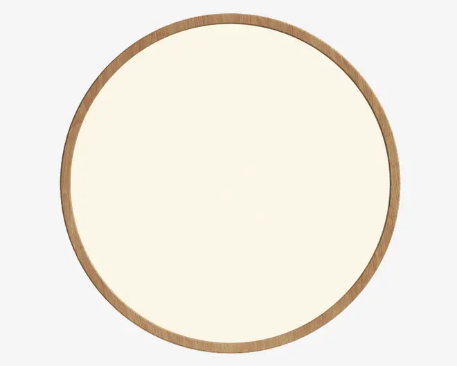 Plafond Oja træfolie Ø.42 cm 