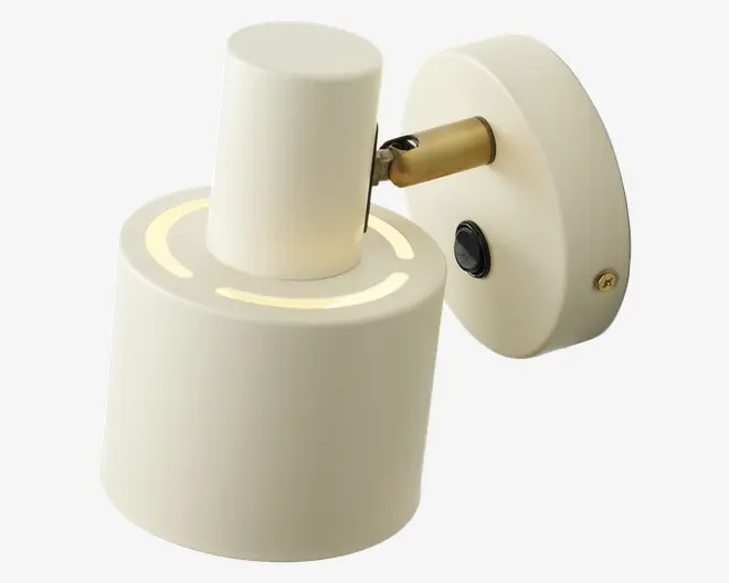 Væglampe Vouge hvid H.16 cm