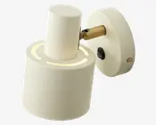 Væglampe Vouge hvid H.16 cm