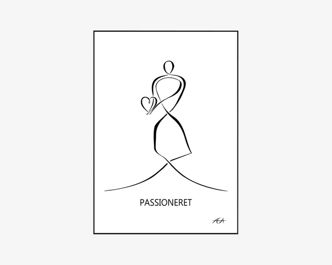 A3 Plakat Passioneret
