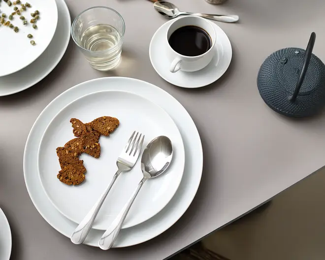 Café dessert tallerken Ø.19 cm 4 stk. 