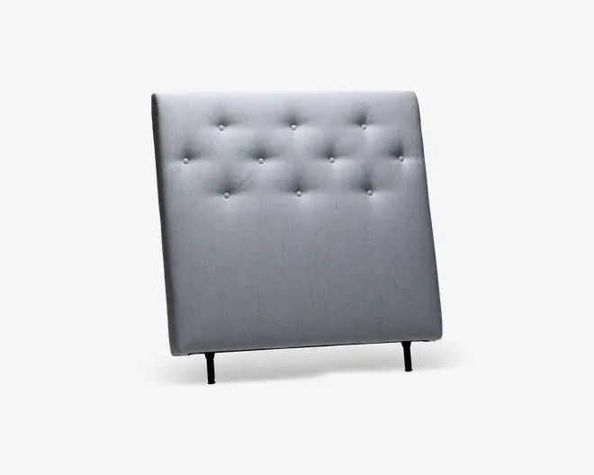 Hovedgavl Milan B. 120 cm grå