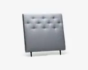 Hovedgavl Milan B. 120 cm grå