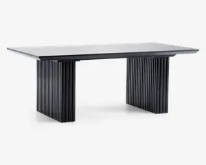 Sofabord sort eg 60 x 120 cm