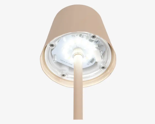 Bordlampe Diaz sand H.21 cm