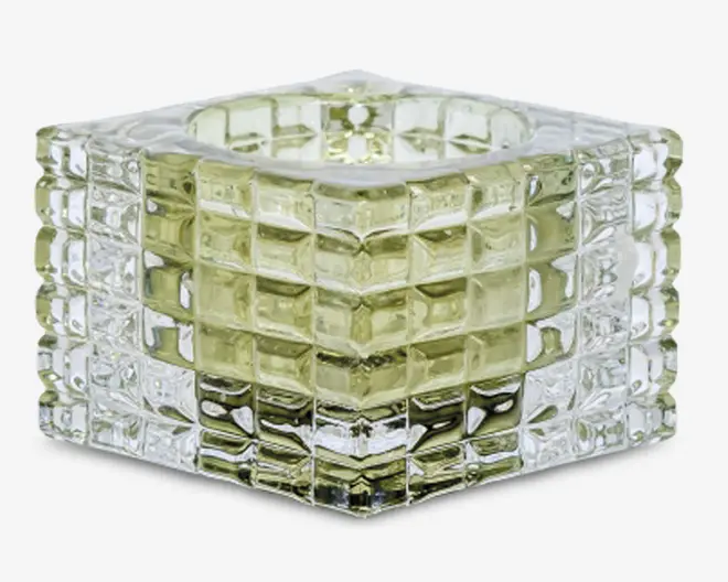 Zoe fyrfadsstage lysegrøn H.5 cm 