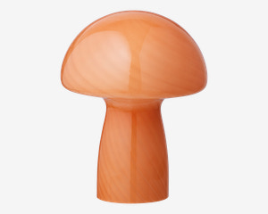 Bordlampe Mushroom Orange H.23 cm 