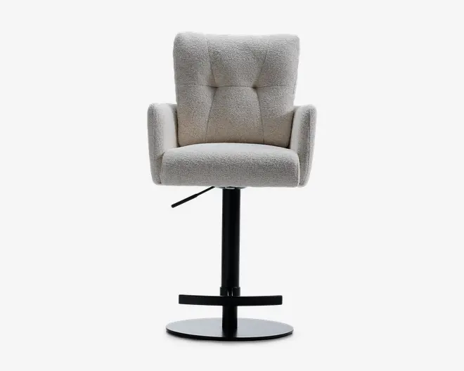 Barstol med armlæn og gasløft